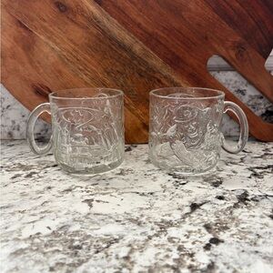 Vintage 1995 McDonald’s Batman Forever Glass Mugs – Riddler